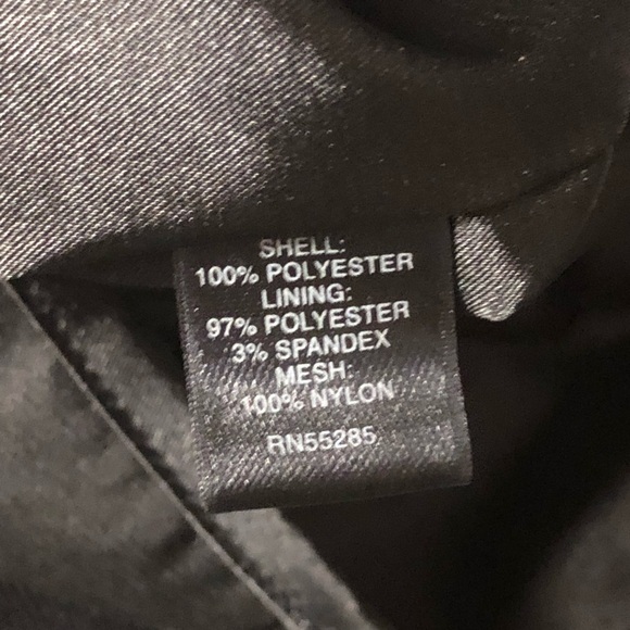 Express Black Ruffle Mini Dress - Picture 7 of 7